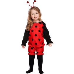 Henbrandt Ladybug Kids Costume Red/Black