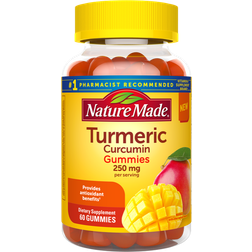 Nature Made Turmeric Curcumin Gummies 250mg Mango 60