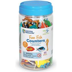 Learning Resources Fun Fish Counters Set of 60