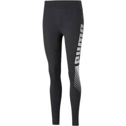 Puma Essentials Graphic Women's Leggings - Dark Grey