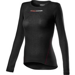 Castelli Prosecco Tech Long Sleeve Base Layer Women - Black