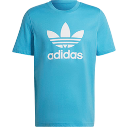 Adidas Adicolor Classics Trefoil T-shirt - App Sky Rush/White