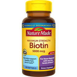 Nature Made Maximum Strength Biotin 5000mcg 120