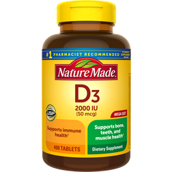 Nature Made Vitamin D3 2000iu 400