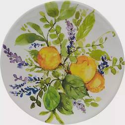 Certified International Lemon Zest Dessert Plate 9.016" 6