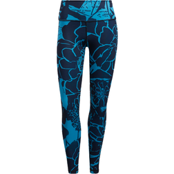 Adidas Optime Superher Training 7/8 Tights Women - Craft Blue