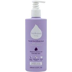 Kokoso Gentle Hair & Body Wash 200ml