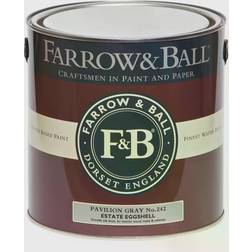 Farrow & Ball Estate No.242 Metallfarbe, Holzfarbe Pavilion Grey 2.5L