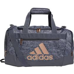 Adidas Defender IV Small Duffel Bag - Gray Rose Gold