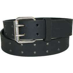 Dickies Men's Leather Two Hole Double Prong Bridle Belt