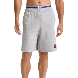 Champion Powerblend C Logo 10" Fleece Shorts Men - Oxford Grey