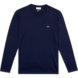 Lacoste Crew Neck Pima Cotton Jersey T-shirt - Navy Blue