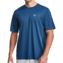 Champion Double Dry T-shirt Men - Balboa Blue/Black Heather