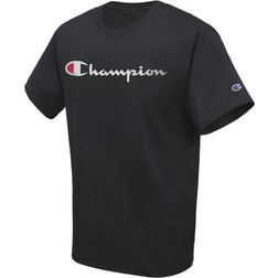 Champion Classic Graphic Script Logo T-shirt Unisex - Black