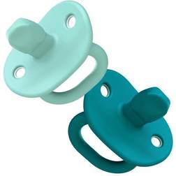 Boon JEWL Orthodontic Silicone Pacifier, Stage 1 2.0 ea Teal