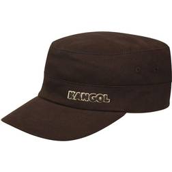 Kangol Cotton Twill Army Cap - Brown