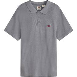 Levi's Housemark Polo Shirt - Medium Grey Heather/Grey