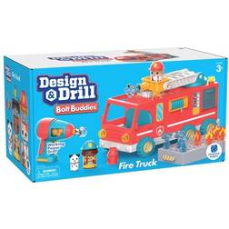 Learning Resources Design & Drill Bolt Buddies Fire Truck, Multicolor (4189)