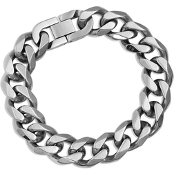 Montana Silversmiths Cuban Link Chain Bracelets - Silver