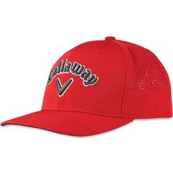 Callaway Riviera Fitted Cap - Red/Charcoal