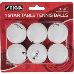 STIGA Sports 1 Star 6Pcs