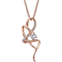 Montana It's Complicated Necklace - Rose Gold/Transparent