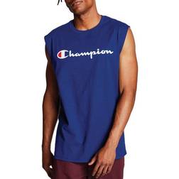 Champion Classic Graphic Muscle Script Logo T-shirt Unisex - Surf The Web