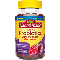Nature Made Digestive Probiotics Ultra-Strength Gummies Raspberry & Cherry 42