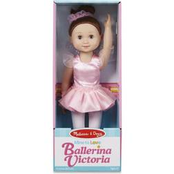 Melissa & Doug Mine to Love Victoria Ballerina Doll 14"