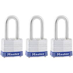 Master Lock 3TRILF Laminated Padlocks 3-pack