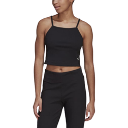 Adidas Women's Studio Lounge Rib Tank Top - Black