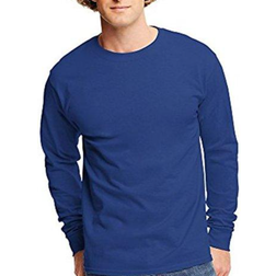 Hanes Men's Authentic Long-Sleeve T-shirt - Navy