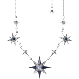 Thomas Sabo Royalty Stars Necklace - Silver/Multicolour
