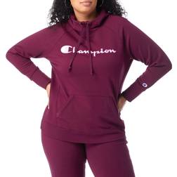 Champion Powerblend Hoodie Plus Size - Dark Berry Purple