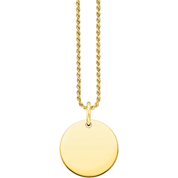 Thomas Sabo Disc Necklace - Gold