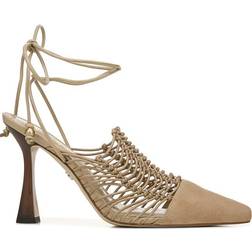 Sam Edelman Trinity Ankle Strap Pointed Toe - Sesame