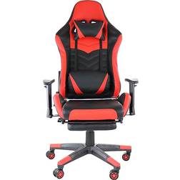 GameFitz Ergonomic Gaming Chair - Black/Red