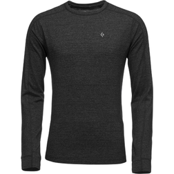 Black Diamond Solution 150 Merino Crew Baselayer Men - Black