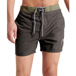 Superdry Retro Board Shorts - Washed Black