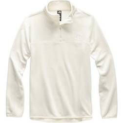 The North Face TKA Glacier 1/4 Zip Pullover Jacket - Vintage White