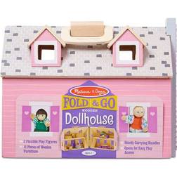 Melissa & Doug Fold & Go Mini Dollhouse