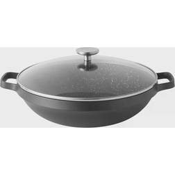 Berghoff Gem 13" 6-Quart Non-Stick Covered Chinese Wok with lid 12.598 "