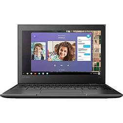 Lenovo 81M80063US 11.6 in. 4GB Memory 64 GB eMMC 81M8 Intel Celeron Windows 10 Professional Notebook, Black