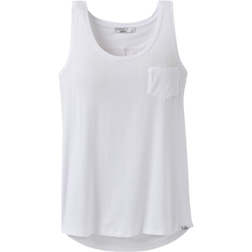 Prana Foundation Scoop Neck Tank - White