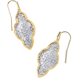 Kendra Scott Abbie Drop Earrings - Silver/Gold