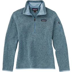 Patagonia Women's Better Sweater 1/4 Zip Pullover - Berlin Blue