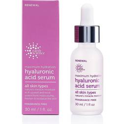 Earth Science Maximum Hydration Hyaluronic Acid Serum 1fl oz