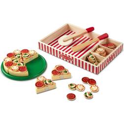 Melissa & Doug Wooden Pizza Party Play Set