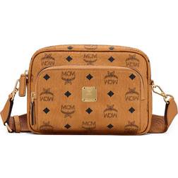 MCM Aren Crossbody Small - Cognac