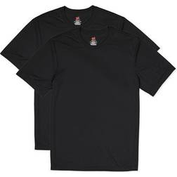 Hanes Sport Cool Dri Performance T-shirt 2-pack Men - Black